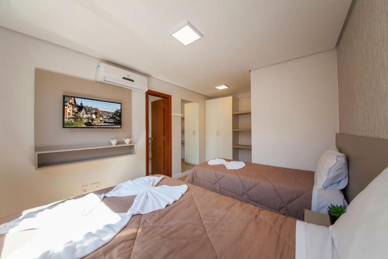 Apartament 500 Metros, Rua Coberta Centro -Parque Da Vinicola Gramado Zewnętrze zdjęcie